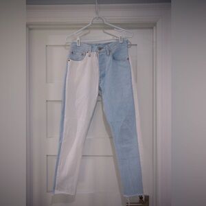 Levi’s 501 Skinny Jean in Two Faced Denim 🤍🩵